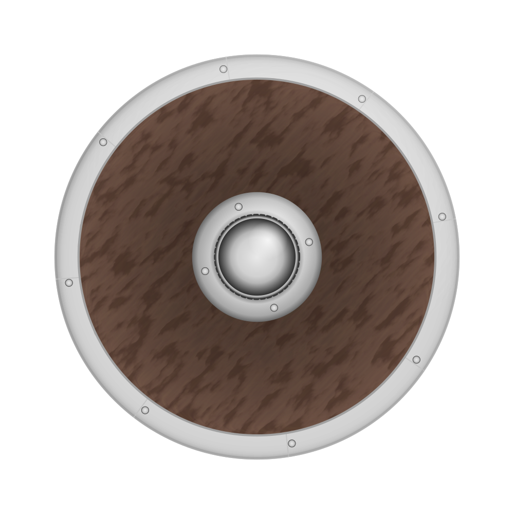 OnlineLabels Clip Art - Classic Viking Shield